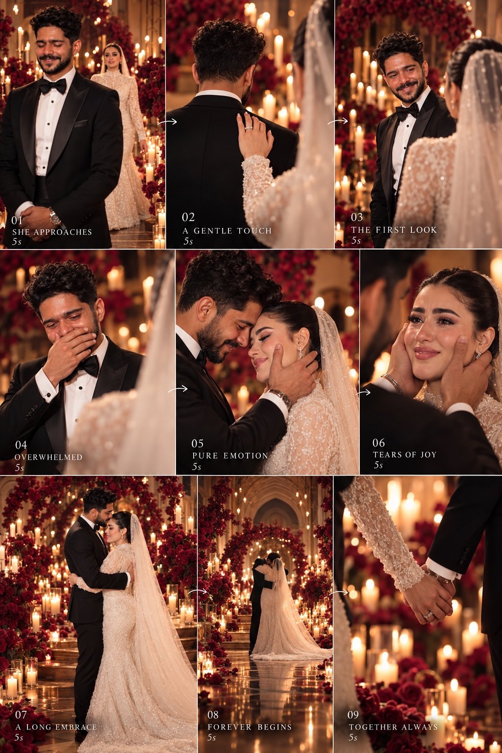 Eslam and Reham romantic first look story